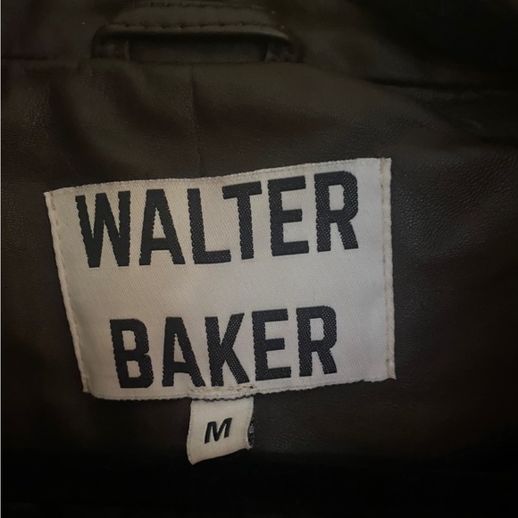 LIKE NEW! WALTER BAKER Edwina Jacket. 100% Lambskin Leather. Retails $750 - Picture 10 of 16
